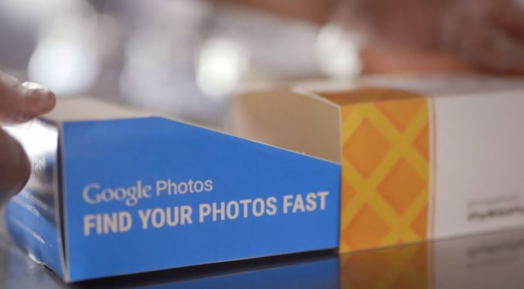 Or not! To promote Google Photos, Google streets 